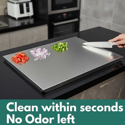 Stainless Steel Chopping Board (35x31cm)