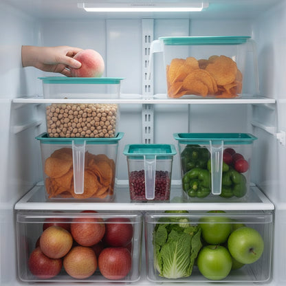 Unbreakable kitchen storage  Basket  (Pack of 6)