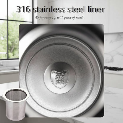 Insulation Pitcher - Vacuum Kettle Portable Hot Water/Teapot (800ml)