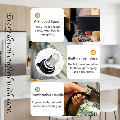 Insulation Pitcher - Vacuum Kettle Portable Hot Water/Teapot (800ml)