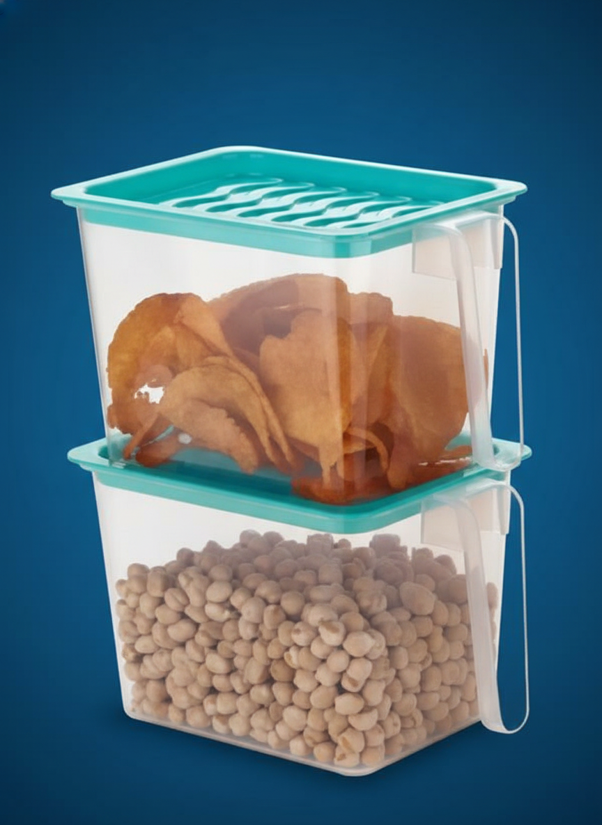 Unbreakable kitchen storage  Basket  (Pack of 6)