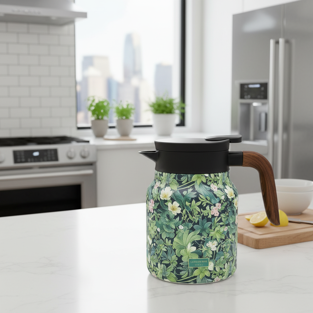 Insulation Pitcher - Vacuum Kettle Portable Hot Water/Teapot (800ml)